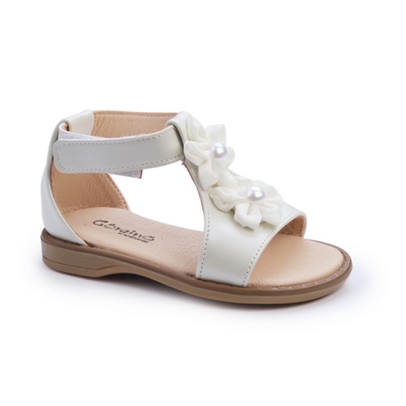Πέδιλο Βαπτιστικό Gorgino Κ179 Εκρού