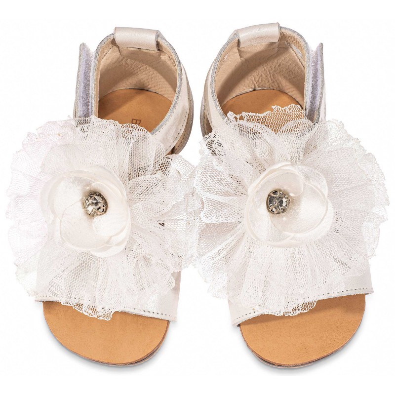 Παπούτσι Βαπτιστικό Babywalker BW4827 Εκρού |Sale -50%