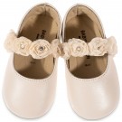 Παπούτσι Βαπτιστικό Αγκαλιάς Babywalker MI1638 Εκρού