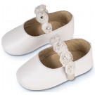 Παπούτσι Βαπτιστικό Αγκαλιάς Babywalker MI1638 Λευκό