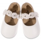 Παπούτσι Βαπτιστικό Αγκαλιάς Babywalker MI1638 Λευκό