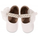 Παπούτσι Βαπτιστικό Αγκαλιάς Babywalker MI1642 Λευκό