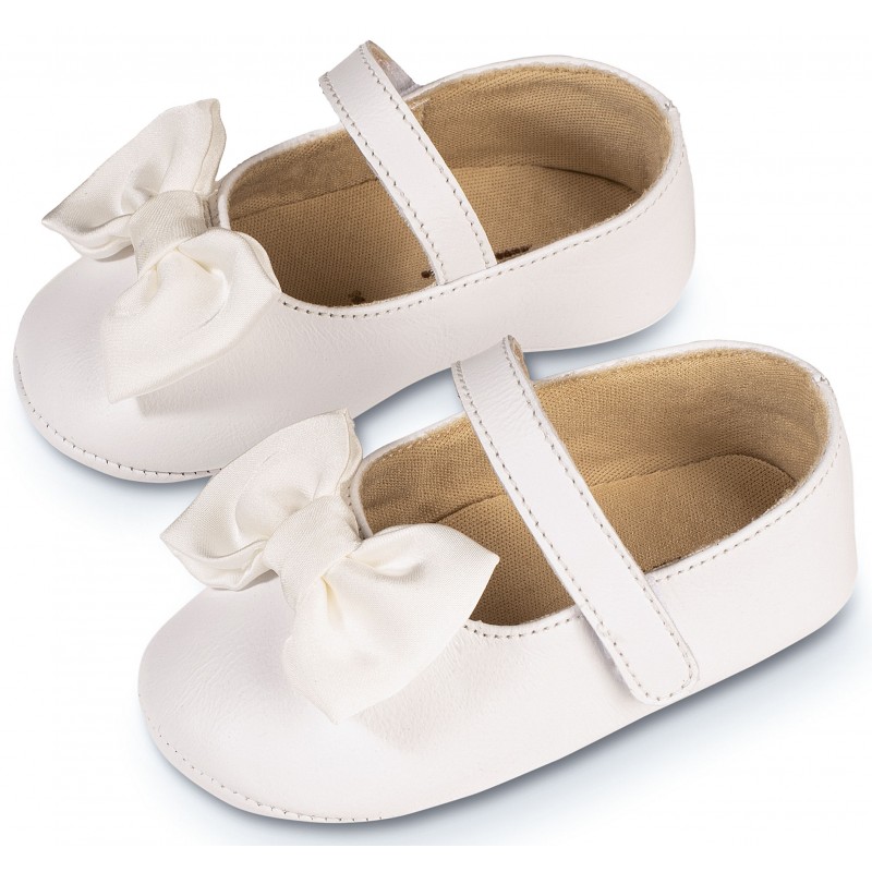 Παπούτσι Βαπτιστικό Αγκαλιάς Babywalker MI1646 Λευκό