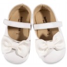 Παπούτσι Βαπτιστικό Αγκαλιάς Babywalker MI1646 Λευκό