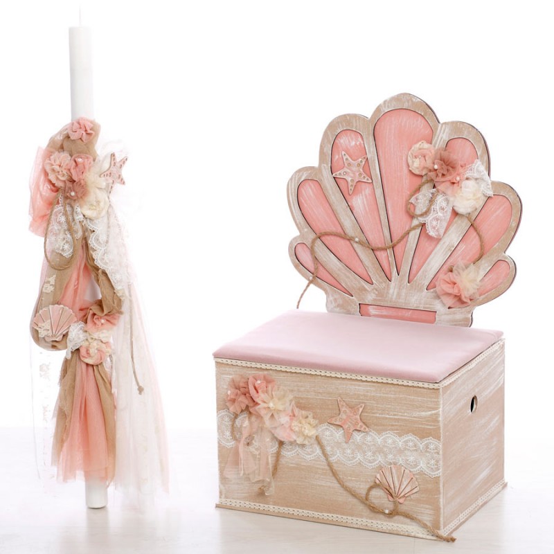 Σετ Βάπτισης - Κοχύλι  1013