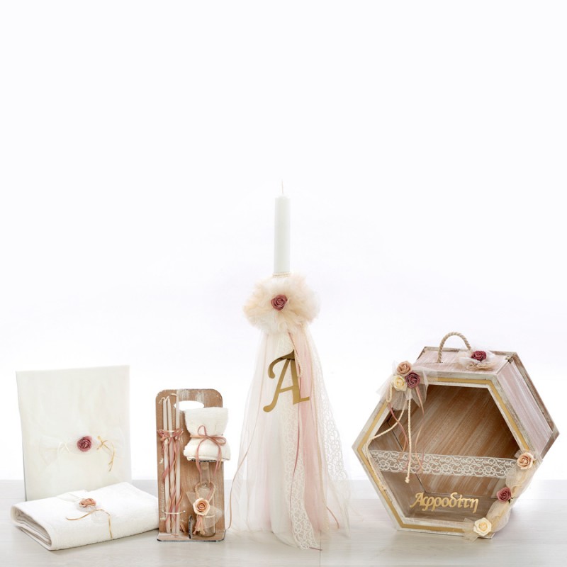 Σετ Βάπτισης - Μονόγραμμα 2126