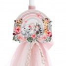 Σετ Βάπτισης - Ουράνιο Τόξο και Ζωάκια 2401