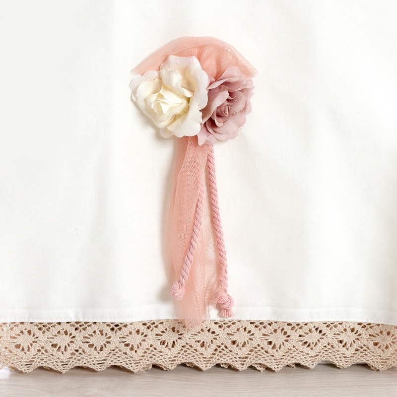 Σετ Βάπτισης - Λουλούδια - Μονόγραμμα 2403