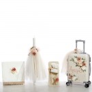 Σετ Βάπτισης - Θέμα με Λουλούδια 2411