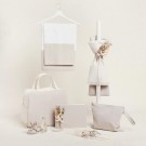 Σετ Βάπτισης - Μπεζ-Χρυσό Lurex (8τμχ.) 331114