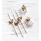 Σετ Βάπτισης - Λουλούδια ΖΚ140-1