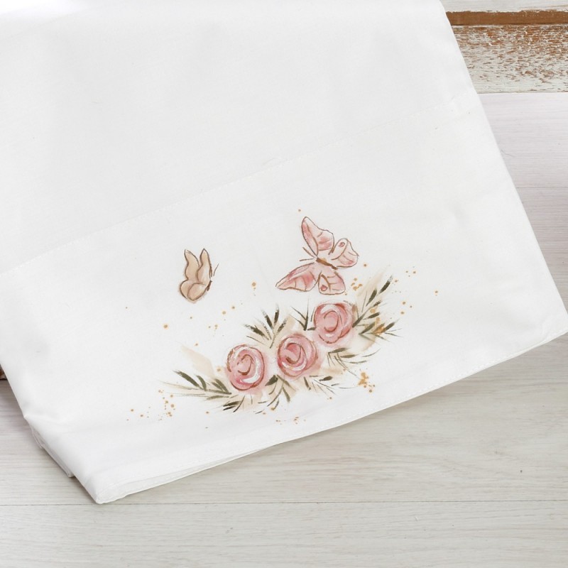 Σετ Βάπτισης - Πεταλούδα/Λουλούδια 2510