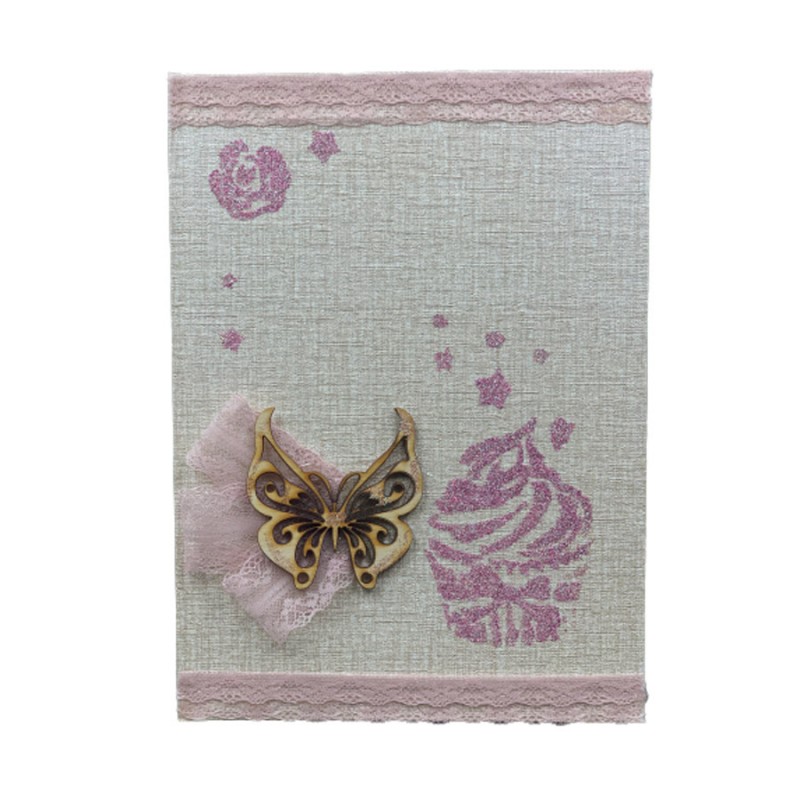 Βιβλίο Ευχών - Πεταλούδα/Cupcake  0571.21456