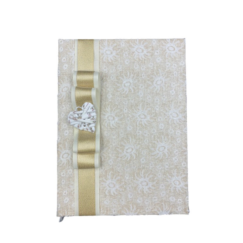 Βιβλίο Ευχών - Δαντέλα/Καρδιά 0571.21462