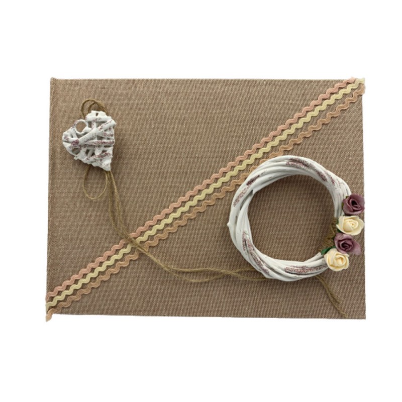 Βιβλίο Ευχών - Στεφανάκι/Καρδιά 0571.21466