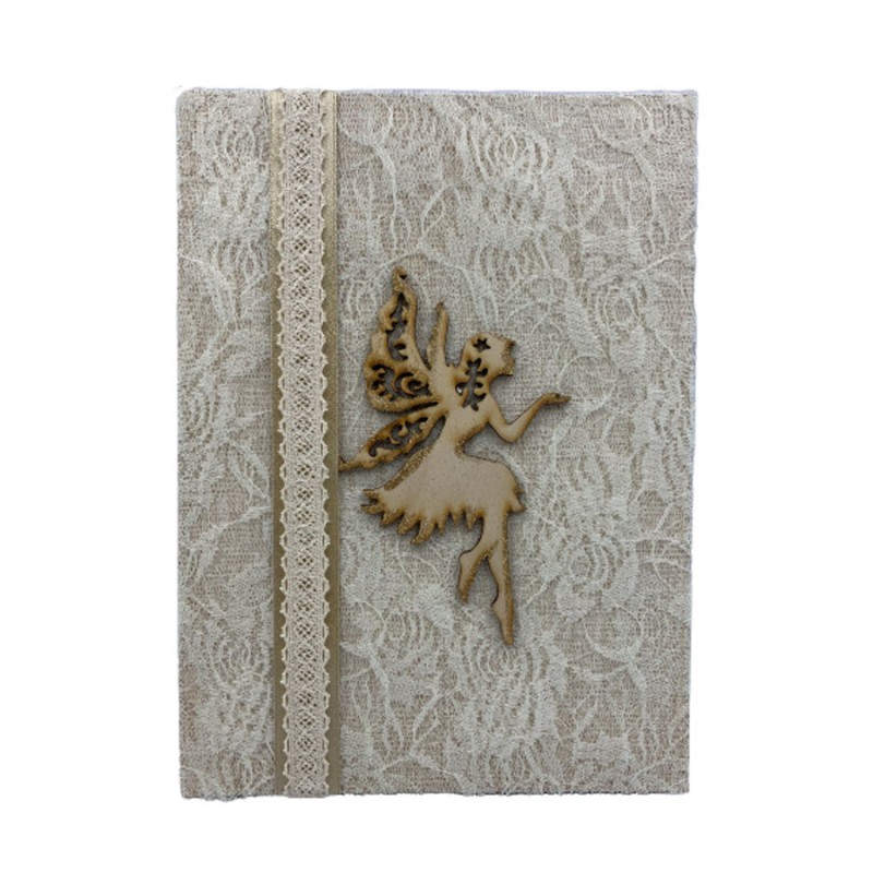 Βιβλίο Ευχών - Δαντέλα/Νεράιδα  0571.21468