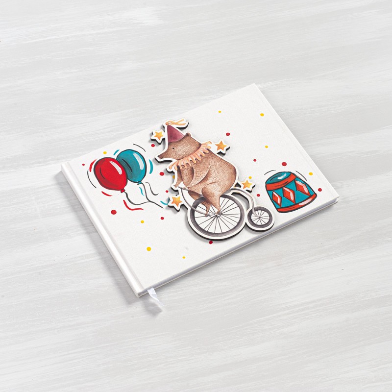 Βιβλίο Ευχών - Le cirque magnifique - Αρκουδάκι ΖΒΕ640