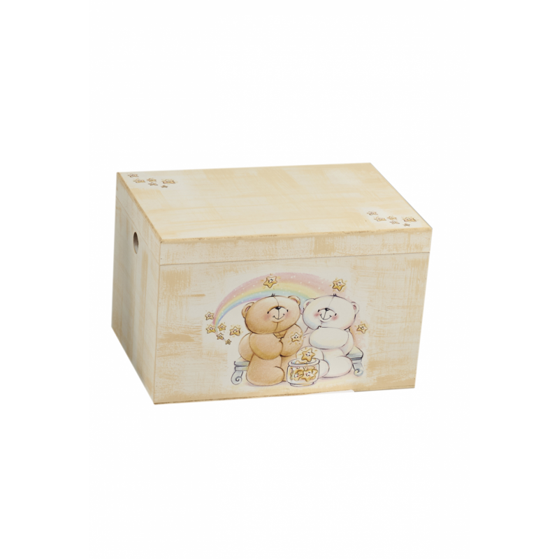 Στολισμένο Κουτί Βάπτισης - Αρκουδάκια 74