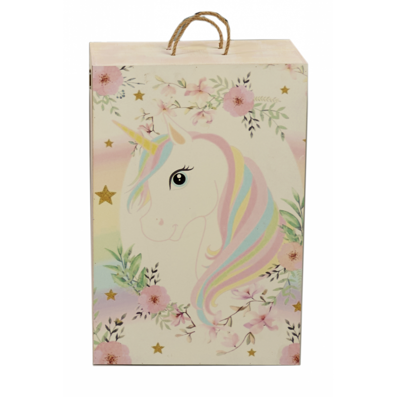 Στολισμένο Κουτί Βάπτισης - Μονόκερος 77