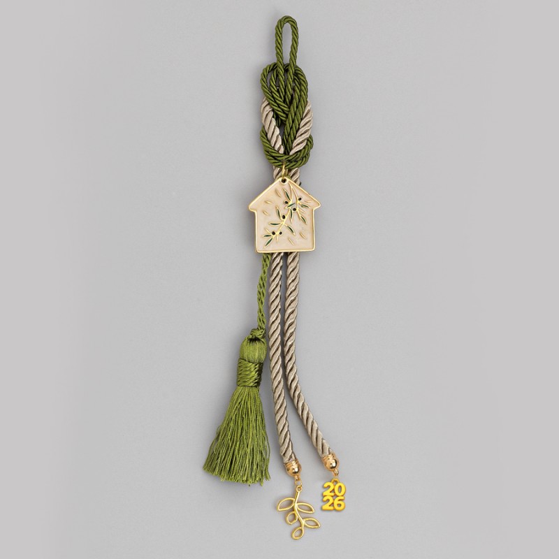  Χριστουγεννιάτικο Κρεμαστό Λαδί Γούρι ΕΓ21013