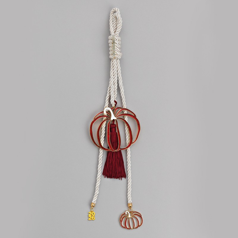 Χριστουγεννιάτικο Κρεμαστό Λευκό Γούρι ΕΓ21022