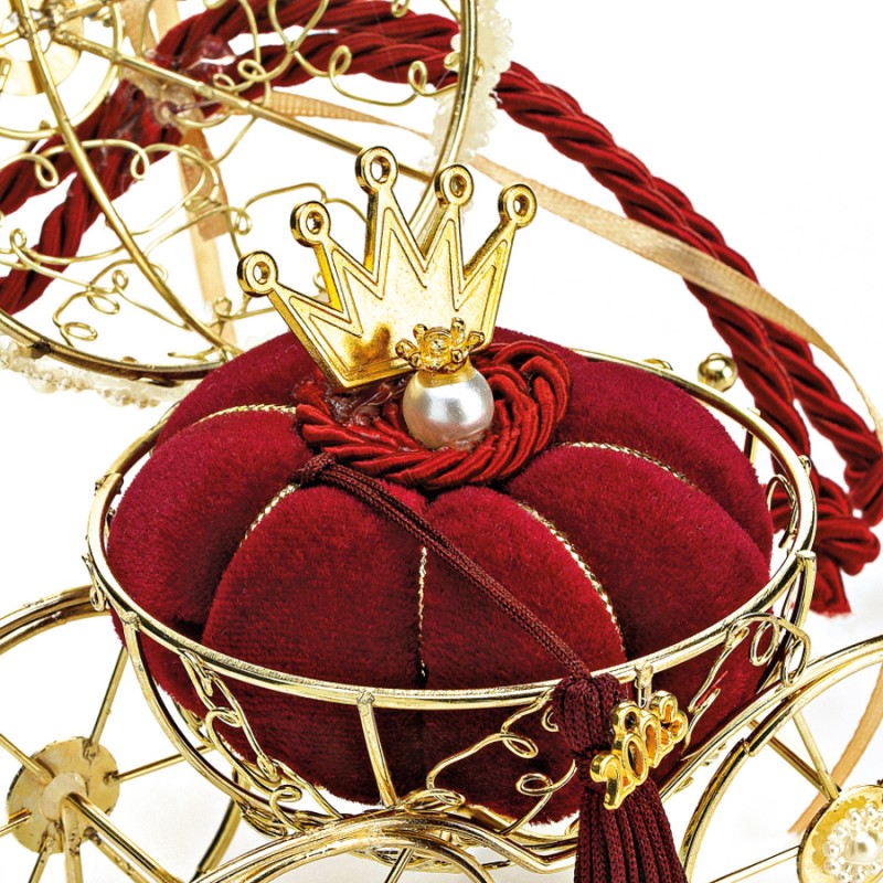 Χριστουγεννιάτικο Επιτραπέζιο Γούρι Άμαξα Με Κολοκύθα ΕΓ22246