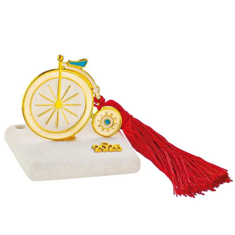 Χριστουγεννιάτικο Επιτραπέζιο Γούρι Σε Μάρμαρο ΕΓ24344