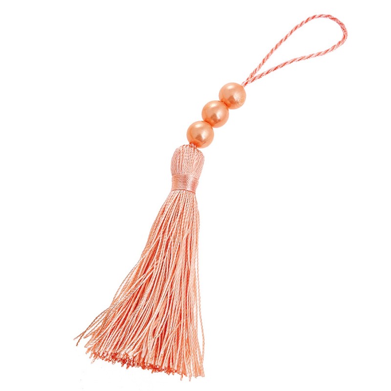 Διακοσμητική Φούντα 11εκ. (10τμχ.) Μ4119 Σομόν