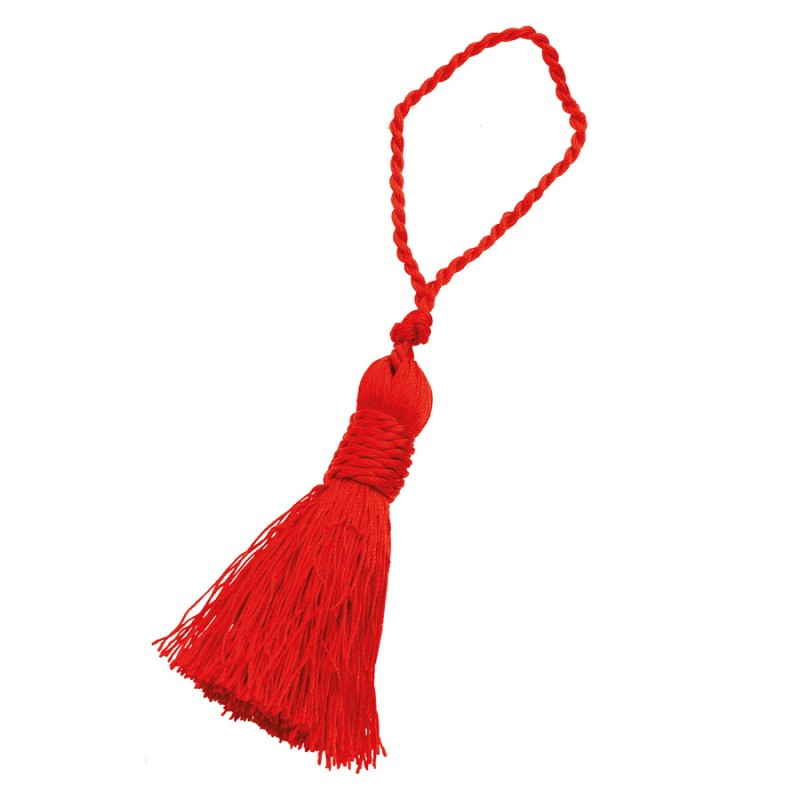 Διακοσμητική Φούντα 10εκ. (10τμχ.) Μ8580 Κόκκινο