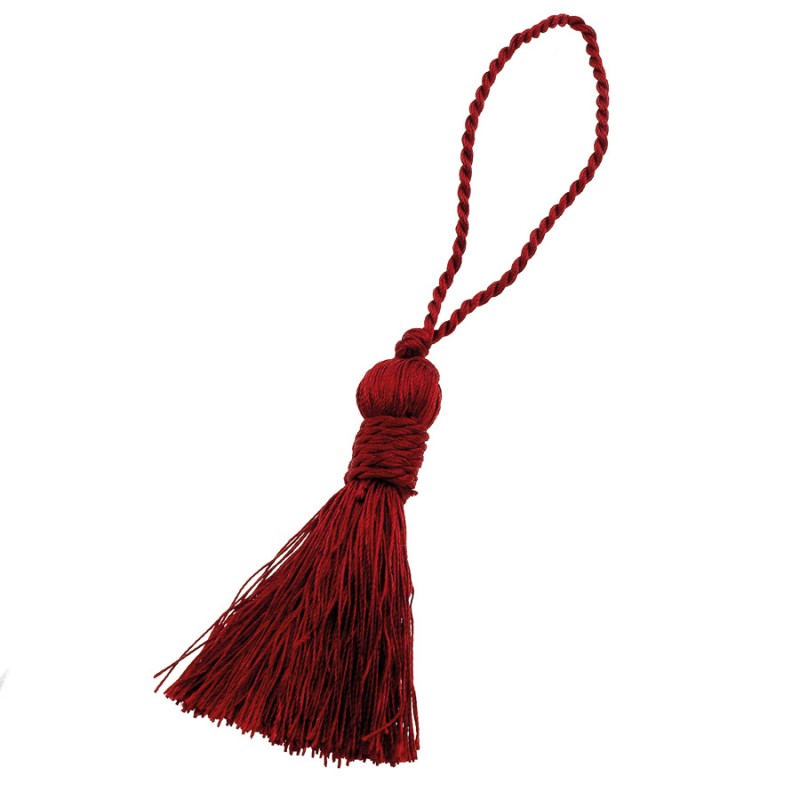 Διακοσμητική Φούντα 10εκ. (10τμχ.) Μ8580 Μπορντό