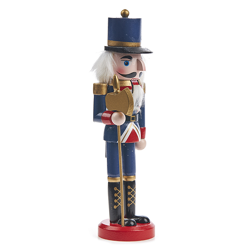 Χριστουγεννιάτικος Καρυοθραύστης Mπλε (24εκ.) - ΡΤ146-4