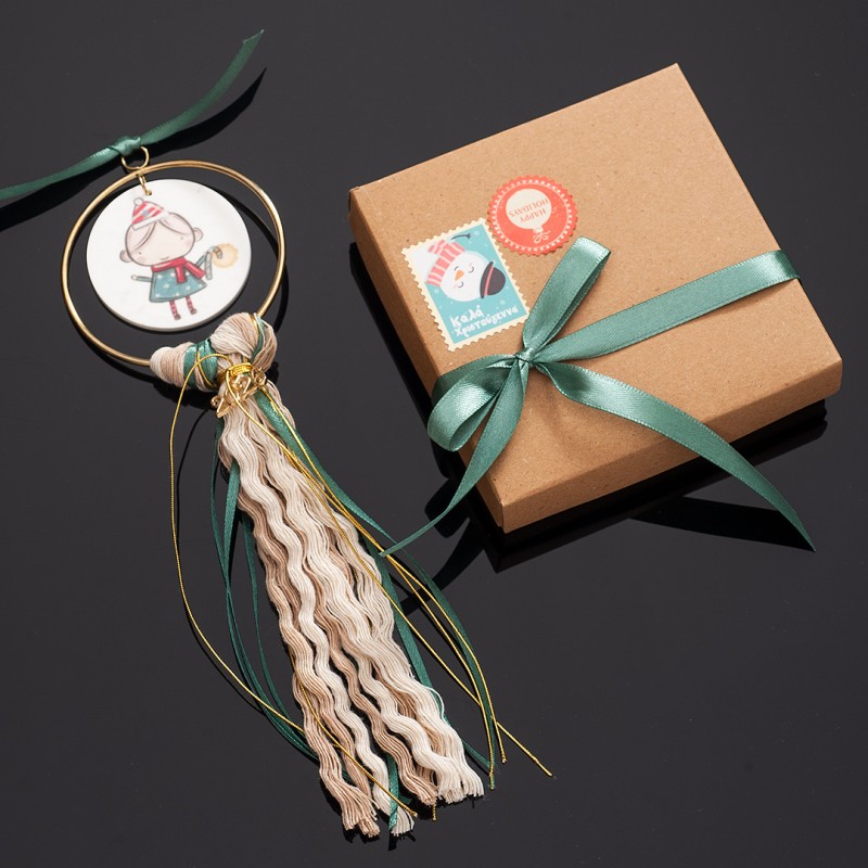 Χριστουγεννιάτικο Κρεμαστό Γούρι 06122