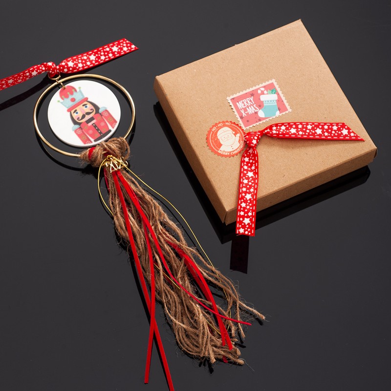 Χριστουγεννιάτικο Κρεμαστό Γούρι Καρυοθραύστης 06131