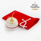 Χριστουγεννιάτικο Γούρι Με Βελούδινο Πουγκί 19247