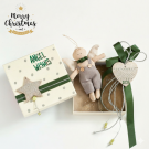 Χριστουγεννιάτικο Σετ Δώρου (15x15x4εκ.) 19384