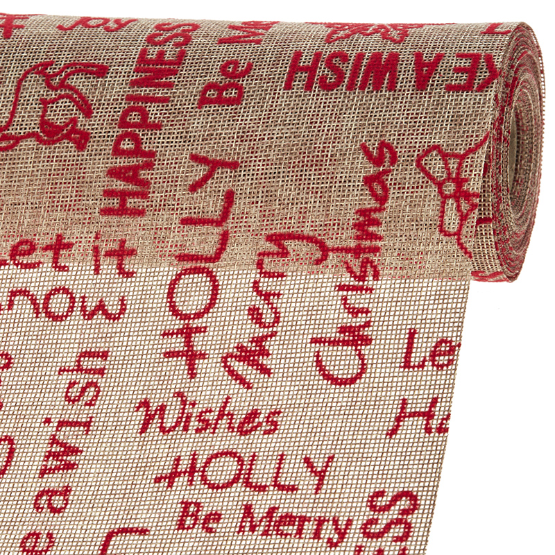 Χριστουγεννιάτικο Ρολό Λινάτσα (48εκ.x9,14μ.) 40813-62-1