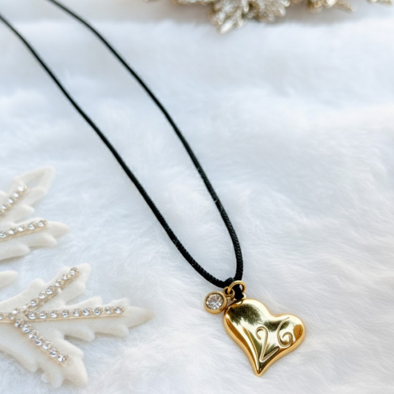 Χριστουγεννιάτικο Κολιέ - Γούρι Celfie&CO / Bells 25-Χρυσό