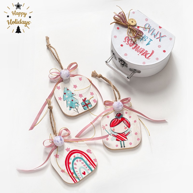 Χριστουγεννιάτικo Σετ Δώρου (15x12,5x6,5εκ.) 13428