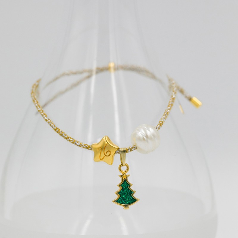 Χριστουγεννιάτικο Βραχιόλι - Γούρι / Christmas Tree