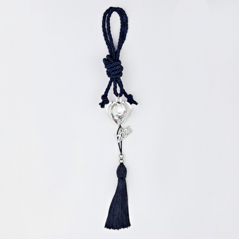 Χριστουγεννιάτικο Κρεμαστό Γούρι Μπλε 0331.25080-1