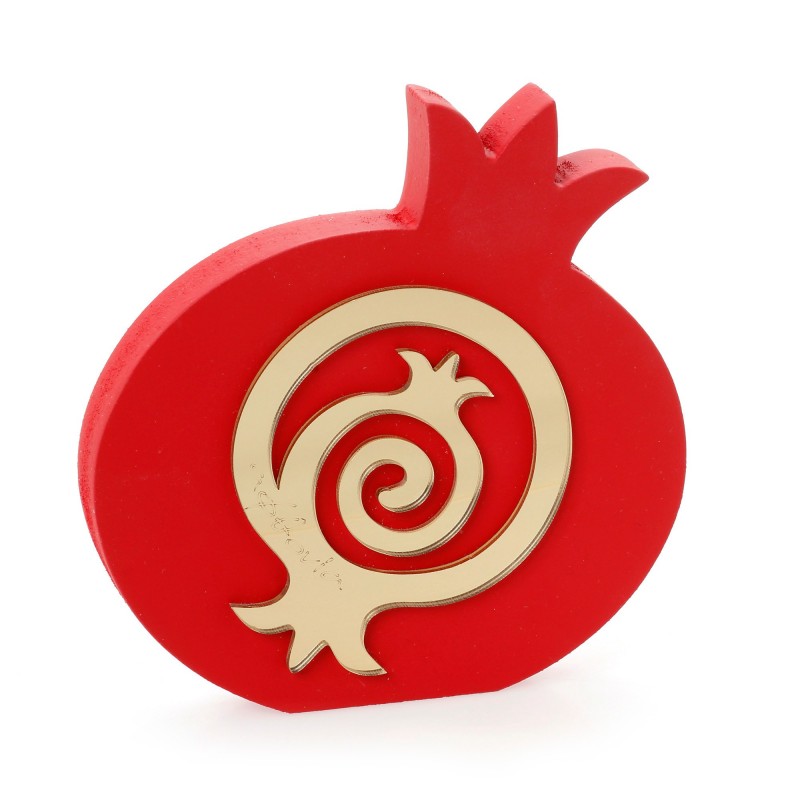 Χριστουγεννιάτικο Γούρι Ρόδι (10εκ.) 58-132-Κόκκινο