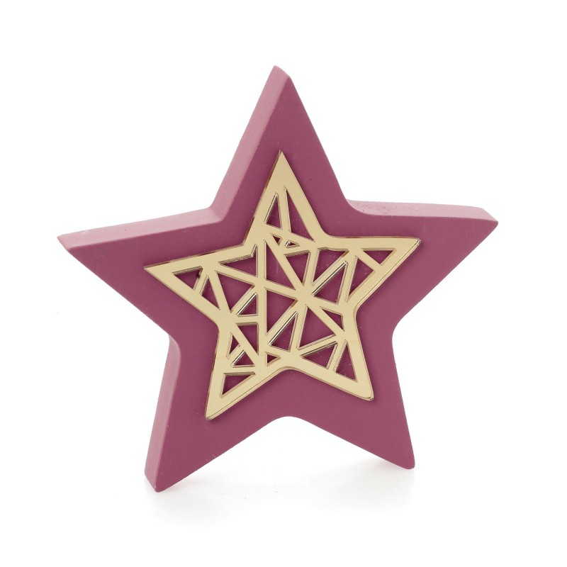 Χριστουγεννιάτικο Γούρι Αστέρι (10εκ.) 58-138-Σάπιο Μήλο