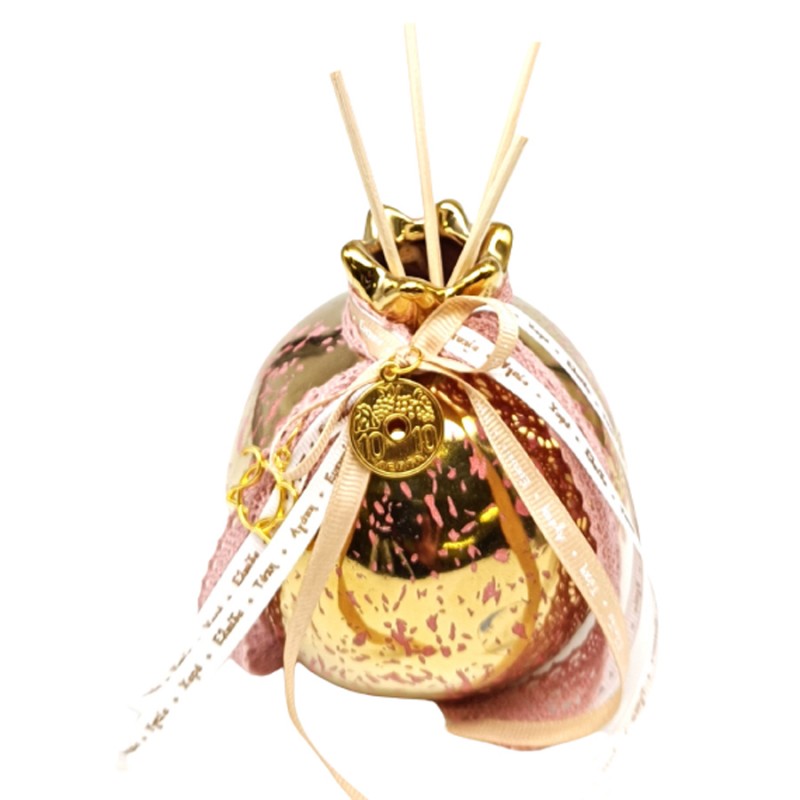 Γούρι Επιτραπέζιο Χρυσό - Ρόδι/Αρωματικό Χώρου G3615