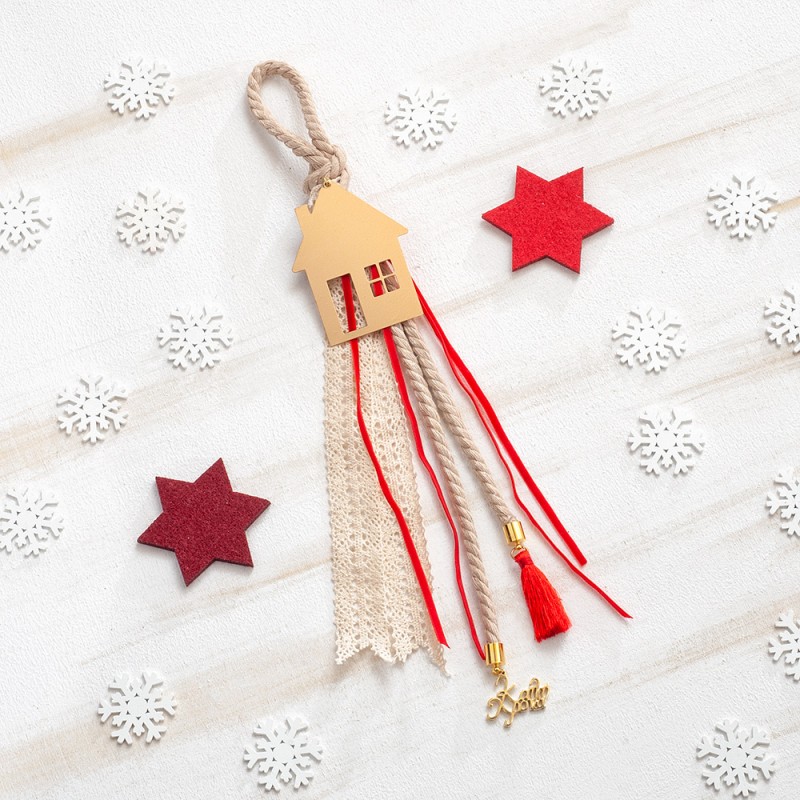 Χριστουγεννιάτικο Γούρι - Σπιτάκι 14855