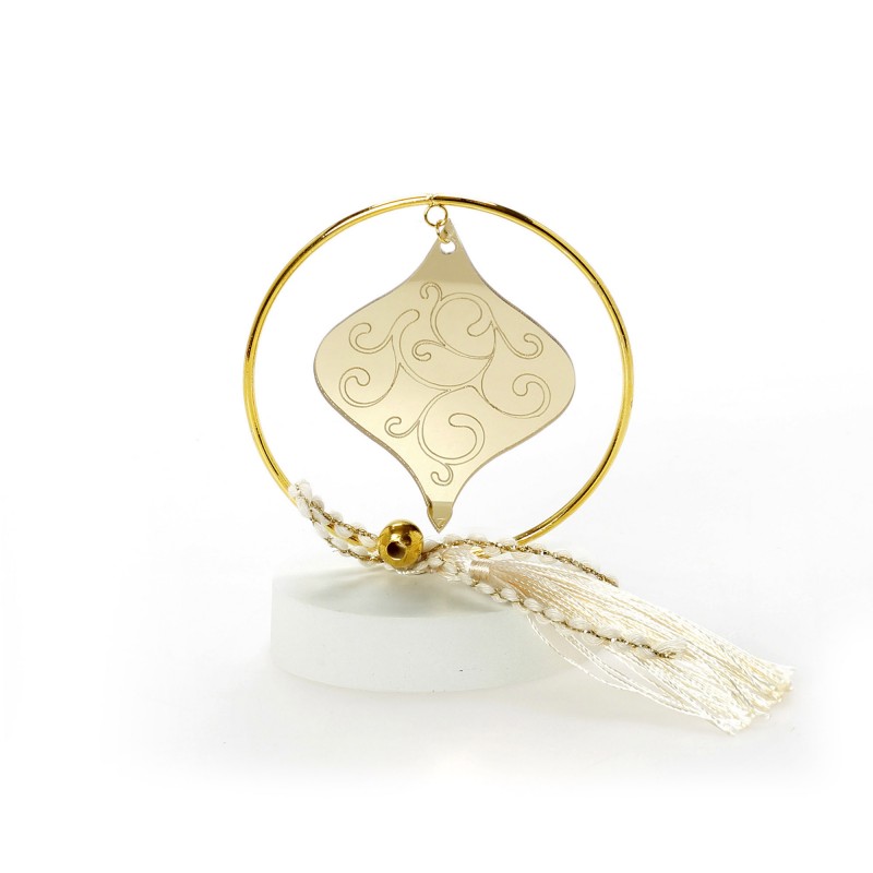 Χριστουγεννιάτικο Επιτραπέζιο Γούρι Σε Γύψινη Βάση (10x8εκ.) ΧΡ-2451