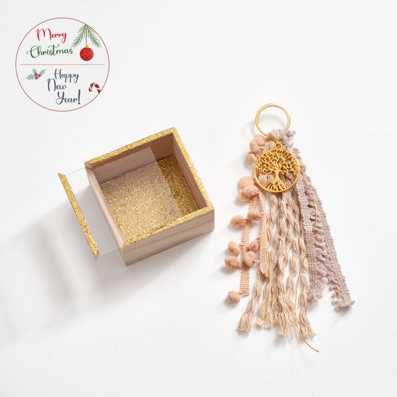 Χριστουγεννιάτικο Δωράκι Γούρι - Δέντρο Ζωής (8.5x5x5εκ.) 17108