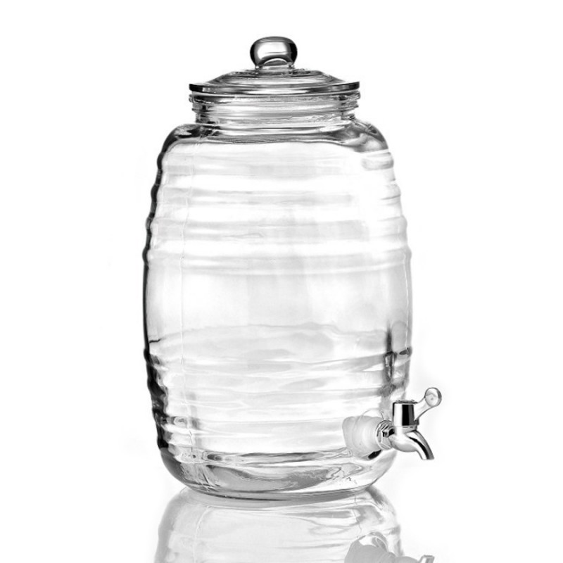 Γυάλινο Βάζο Με Βρυσάκι 10 Lt 0152.18567