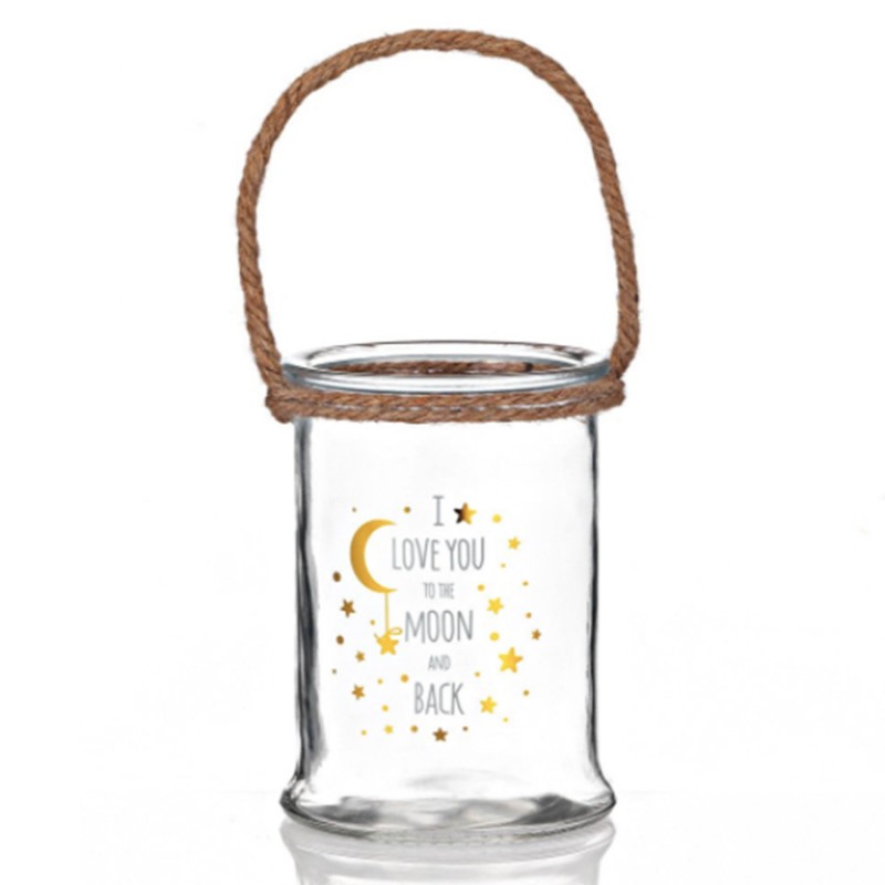 Γυάλινο Διακοσμητικό Για Ρεσώ Με Κορδόνι (18x16εκ.) 0152.18881