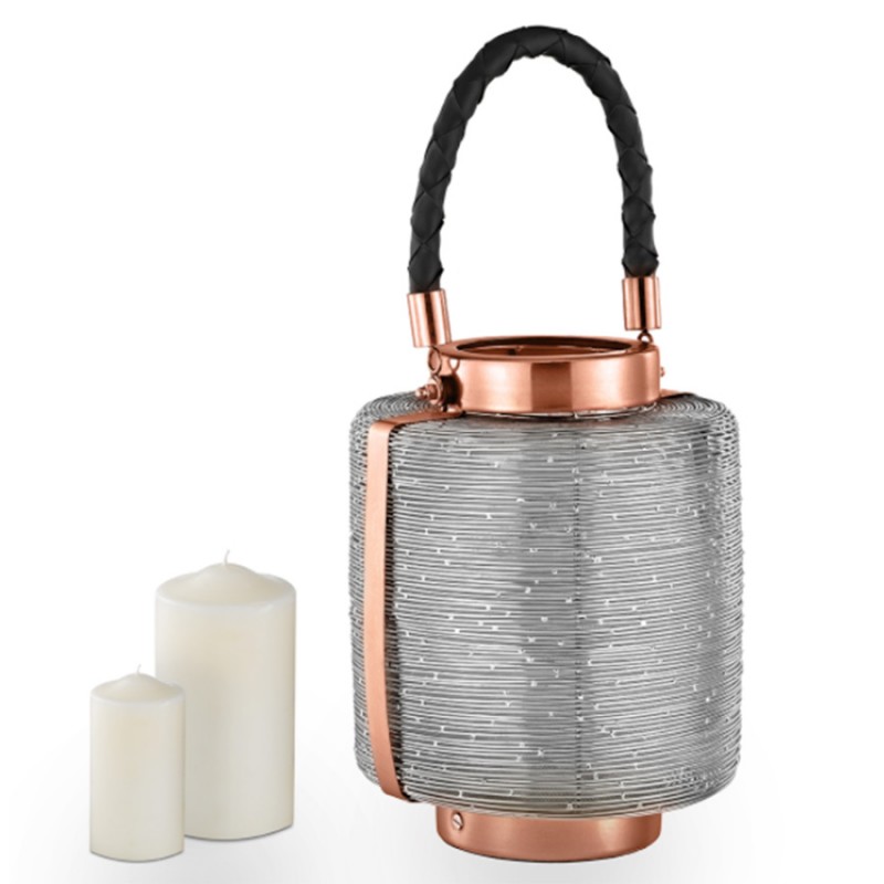 Μεταλλικό Διακοσμητικό Φανάρι (20x25cm) 0496.18624