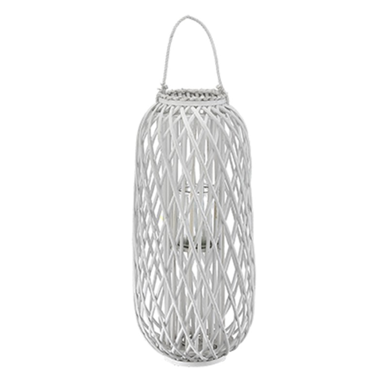 Ξύλινο Πλεκτό Διακοσμητικό Φανάρι (33x80cm) 0496.19023